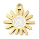 Pendentifs en acier inoxydable 304&nbsp;STAS-F315-07G-01-1
