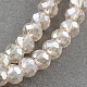 Chapelets de perles en verre électroplaqué EGLA-R048-2mm-33-1