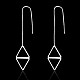 Trendy Brass Threader Earrings EJEW-BB21108-7