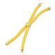 Braccialetti con corde di nylon adatti per ciondoli per connettori AJEW-P116-01G-4
