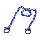Collane a catena portacavi in plastica abs personalizzate NJEW-JN02849-06-1
