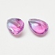 Pointed Back Glass Rhinestone Cabochons RGLA-T081-6x8-003TO-2