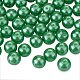 Cuentas redondas de perlas de vidrio perlado pandahall elite HY-PH0001-6mm-074-2