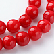 Natural Red Coral Beads Strands DC02-2