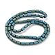 Electroplated Synthetic Non-magnetic Hematite Beads Strands G-Z032-I02-10C-2