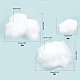 Superfundings 3 größen baumwollwolken dekoration zubehör DIY-FH0002-28-2