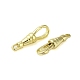 Chiusure moschettone in ottone&nbsp;KK-B089-25G-2