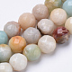 Brins de perles d'amazonite de fleurs naturelles G-S281-18-6mm-1