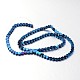 Electroplate Non-magnetic Synthetic Hematite Bead Strands G-F300-23A-05-2