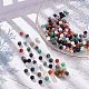 Arricraft 220 pièces 11 styles perles de pierres précieuses naturelles G-AR0004-95-5