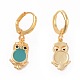 (Jewelry Parties Factory Sale)Brass Hoop Earrings EJEW-I230-02G-3