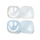Cabochons décodés en résine&nbsp;RESI-M040-02C-1