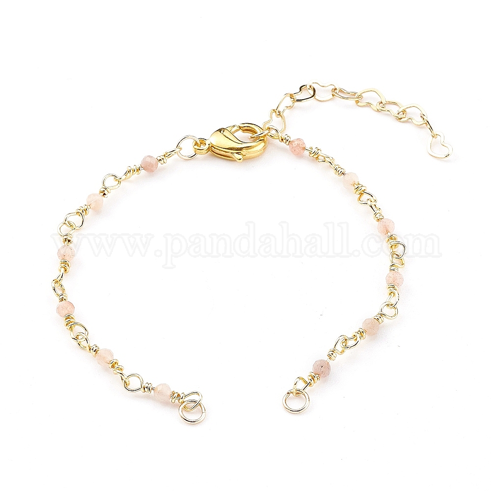 Intini Jewes Bracciale cavigliera fatto a mano con catene d'oro 9