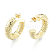 Серьги-гвоздики из латуни EJEW-N011-109