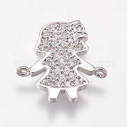 Латунные микро проложить кубических соединения циркония KK-I614-044P