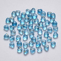 Perle di vetro verniciate a spruzzo trasparente&nbsp;GLAA-R211-02-E02