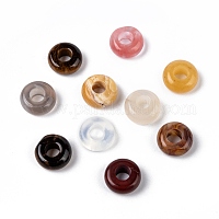NBEADS 100 Pcs Random Mixed Color No Hole Undrilled Natural Gemstone Beads, Synthetic Loose Beads Stone Charms for DIY Jewelry Making