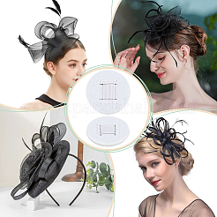 20 pièce de coussinets en feutre pour bande de cheveux&nbsp;DIY-BC0015-58B