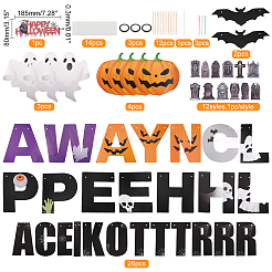 Halloween-Dekorationspapier-Flaggenbanner&nbsp;DIY-WH0453-12A