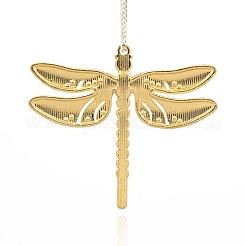 Or émail alliage de ton insecte gros pendentifs&nbsp;ENAM-J033-06G