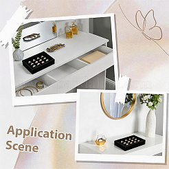 Ring-Organizer-Ausstellungstabletts aus Samt&nbsp;ODIS-SP0002-20A