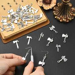 50 pz 5 stili pendenti in lega di zinco in stile tibetano&nbsp;TIBEP-CJ0003-56