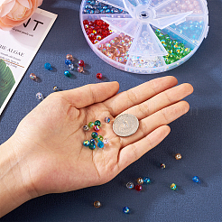 400 pz 10 colori fili di perle di vetro&nbsp;GLAA-TA0001-21