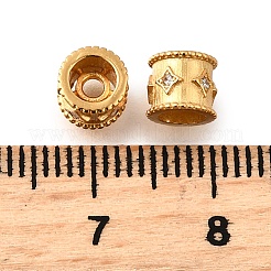 925 Sterling Silber Mikropavé klare Zirkonia Perlen&nbsp;STER-F061-02B-G