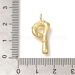 Pendentifs de placage en laiton&nbsp;KK-I722-08G-P