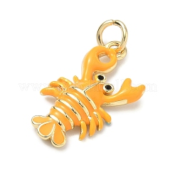 Pendentifs avec zircon cubiques à micro-pavés en laiton&nbsp;LS-KK-H255-01B-G02