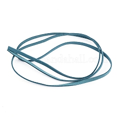 Imitation cordon plat en cuir&nbsp;LC-TAC0001-01I