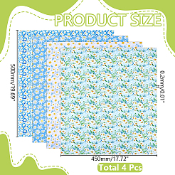 Tela de polialgodón&nbsp;DIY-WH0591-599