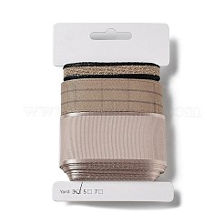 Ruban polyester 9 yards 3 styles&nbsp;SRIB-C002-08A