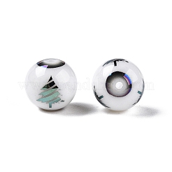 Perle di vetro opache natalizie&nbsp;X-EGLA-R113-02E
