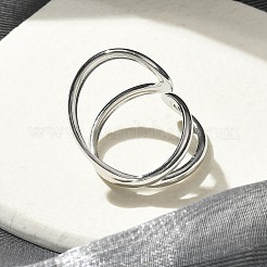 Offener Manschettenring aus 304 Edelstahl für Damen&nbsp;RJEW-M025-02P