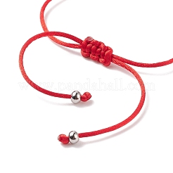 2 stücke 2 farbe harz geflochtene auge perlen armbänder set&nbsp;BJEW-JB08496