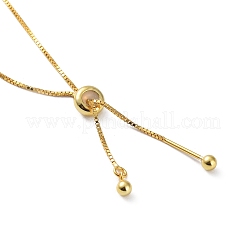 Braccialetti con cursore regolabile con 925 catena in argento sterling&nbsp;STER-M112-01G