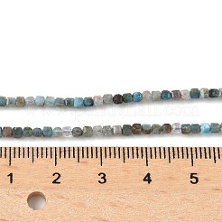 Natürliche Apatit Perlen Stränge&nbsp;LS-G-RM241221-K24