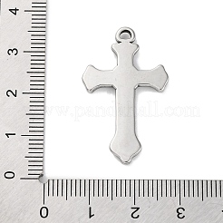 Pendentifs en acier inoxydable 201 anti-ternissement&nbsp;STAS-Q015-02P