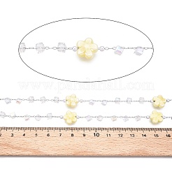 Handgefertigte Blumenketten aus Porzellanperlen&nbsp;CHS-T006-26