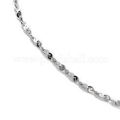 Verstellbare Serpentinenketten aus Edelstahl 304&nbsp;NJEW-K270-04P
