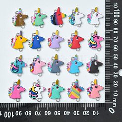 40pcs 20 Arten Legierungs-Emaille-Verbindungsstückcharme&nbsp;ENAM-CJ0004-41