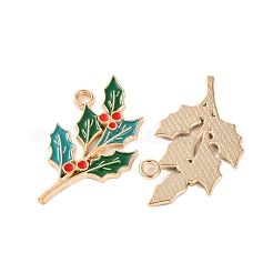 Plaqué or pendentifs en alliage d'émail&nbsp;ENAM-Z017-03G