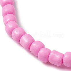 Stretch-Armbänder mit Glasperlen&nbsp;BJEW-MZ00127-03