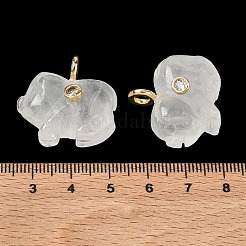 Natürliche Quarzkristall-Anhänger&nbsp;GG-CBA105B-03K-G