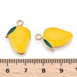 Pendentifs d'émail en alliage&nbsp;ENAM-T011-02KC-RS