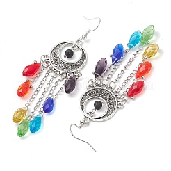 Orecchino pendente in acciaio inossidabile 304&nbsp;EJEW-JE05946