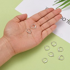 925 Sterling Silber Brisur Ohrring Zubehör&nbsp;STER-I017-090P