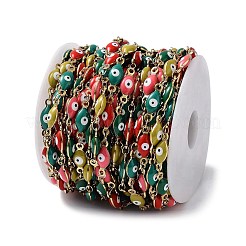 Catene a maglie in acciaio inossidabile placcate ionicamente (ip) 304&nbsp;CHS-C011-03B-G
