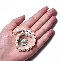 Brins de perles de culture d'eau douce naturelles&nbsp;X-PEAR-N014-08A